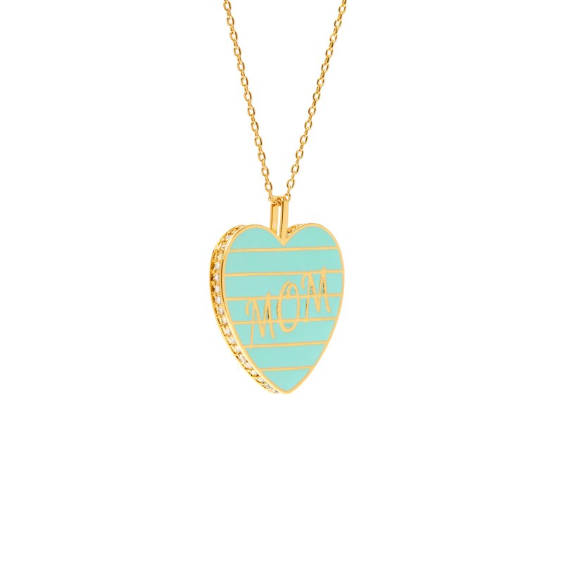 VIVA LA VIKA Колье Mom Necklace – Mint