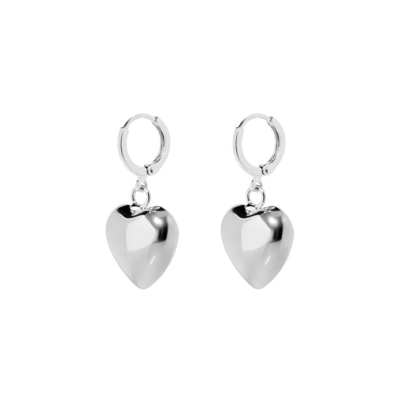 DÉJÀ VU Серьги Puffy Heart Earrings