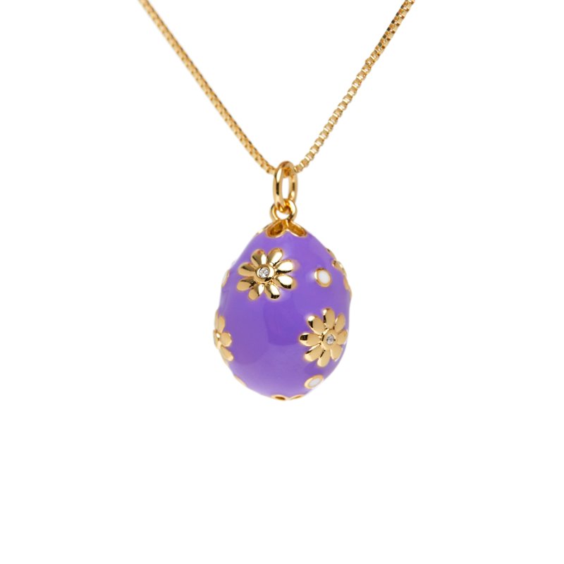 DÉJÀ VU Колье Floral Easter Necklace – Lilac