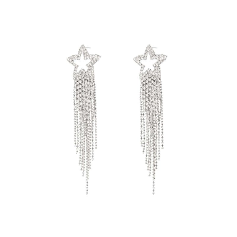 DÉJÀ VU Серьги Falling Star Earrings - Silver