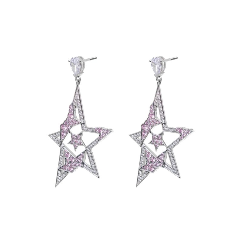 VIVA LA VIKA Серьги Pinky Rock Star Earring