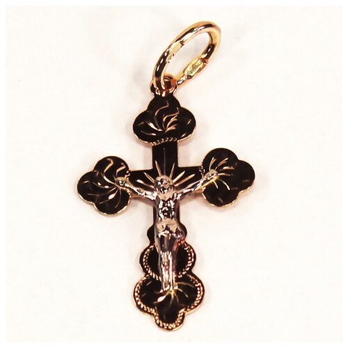 Кулоны The-Jeweller Православный крестик с распятием из красного золота