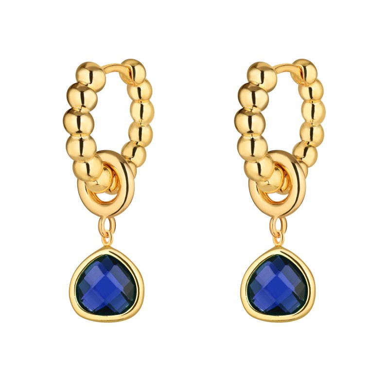 KOTLO STUDIO Серьги Blue Drops Earrings