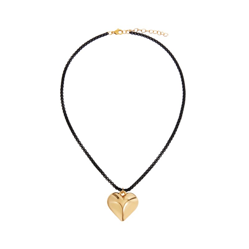 PETIT MOMENTS Колье Veronica Enamel Chain Necklace - Gold