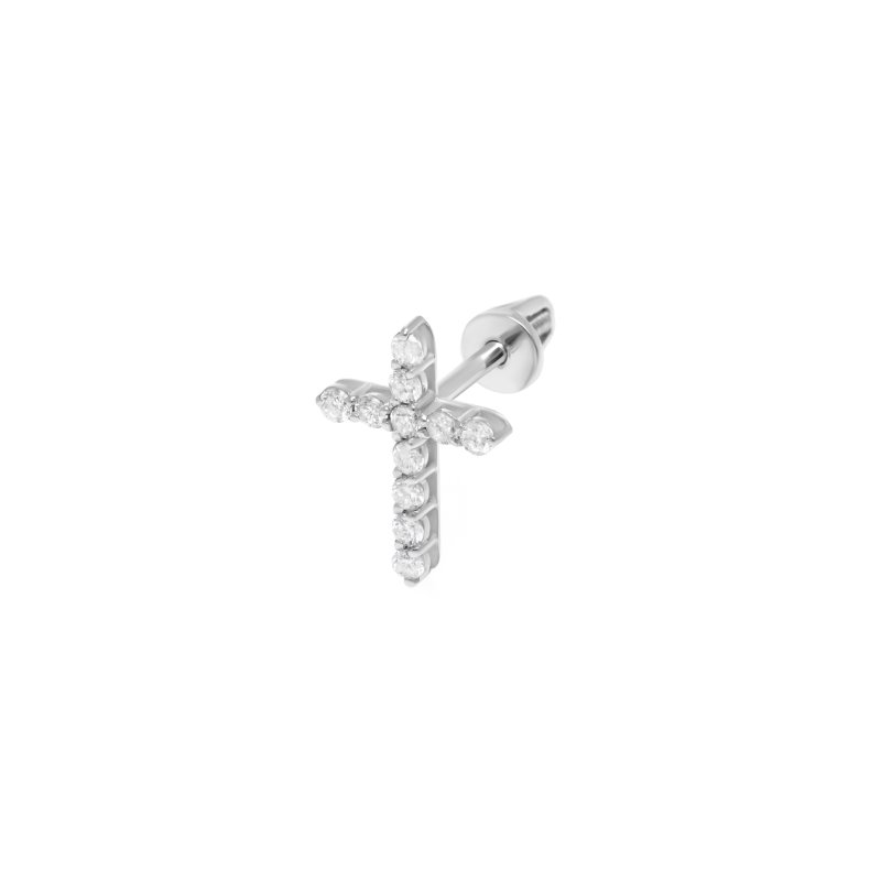 VIVA LA VIKA Пусет Big Cross Earring