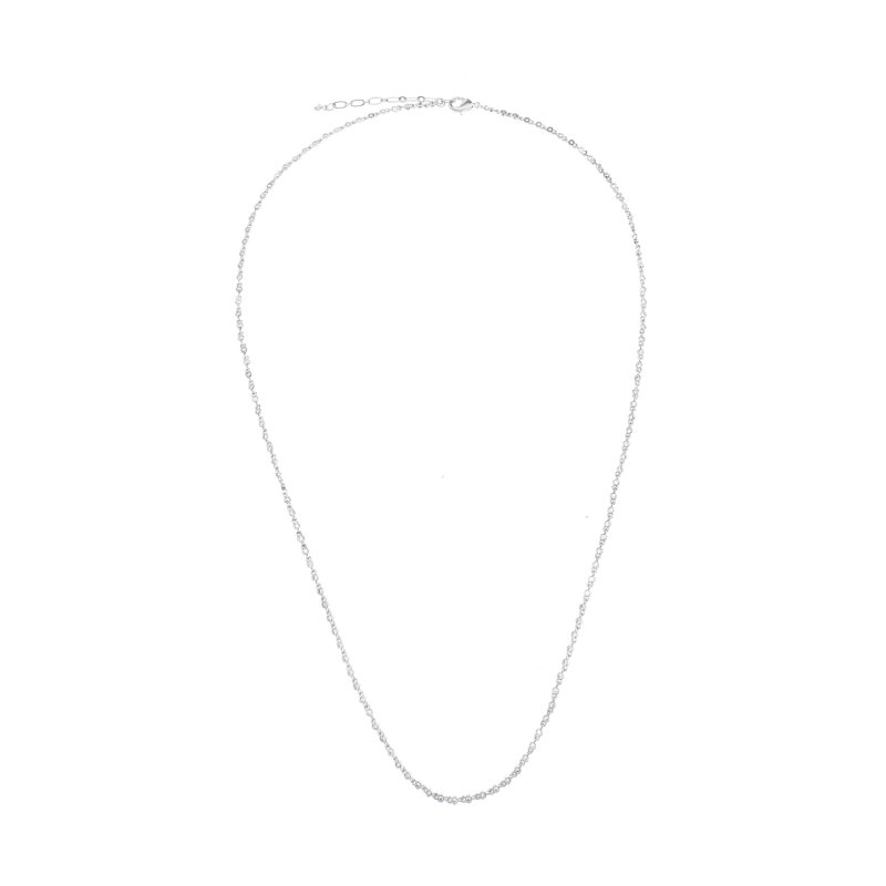 FREE FORM Колье Silver Layered Necklace