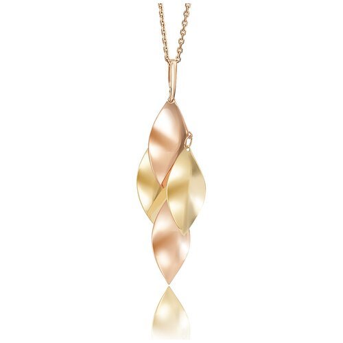 PLATINA jewelry Подвеска из комбинированного золота без камней 03-2529-00-000-1113-01