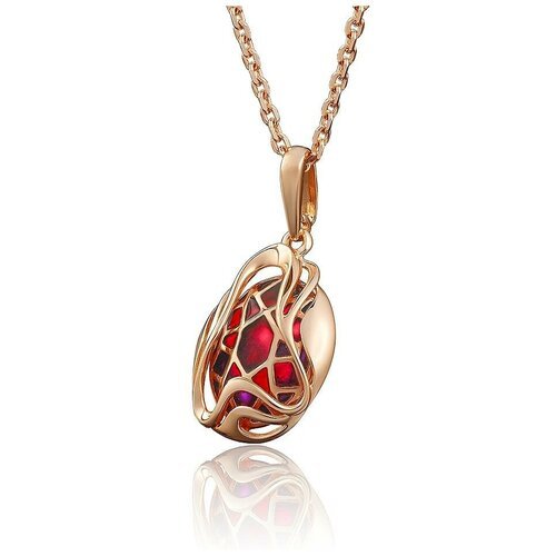 PLATINA jewelry Подвеска из красного золота без камней 03-2638-00-000-1110-25