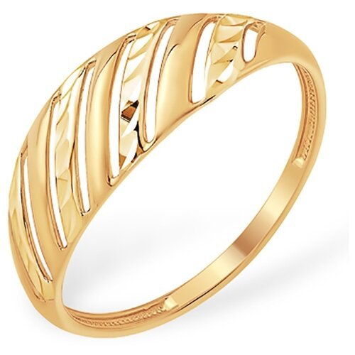 Кольцо из золота К11010328, размер 17.5, мм