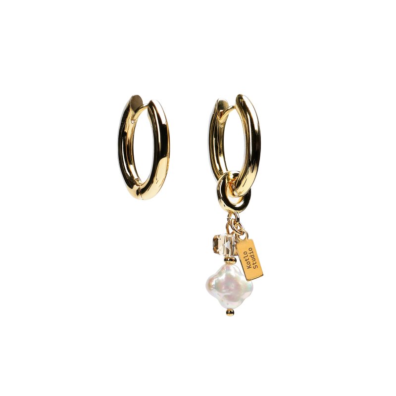 KOTLO STUDIO Серьги Tear of Delight Gold Earrings