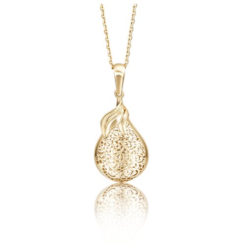 PLATINA jewelry Подвеска из желтого золота без камней 03-2565-00-000-1130-48