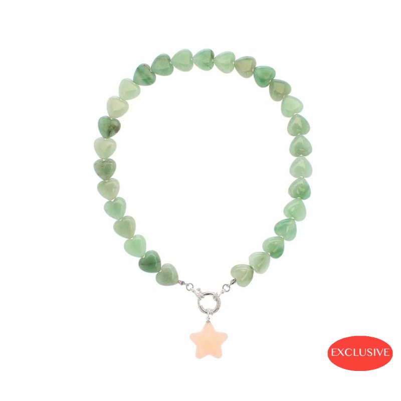 HOLLY JUNE Колье Green Joy Necklace